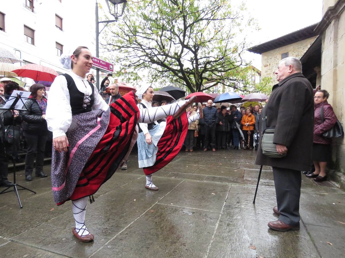 Homenaje por sus cincuenta años como sacristán