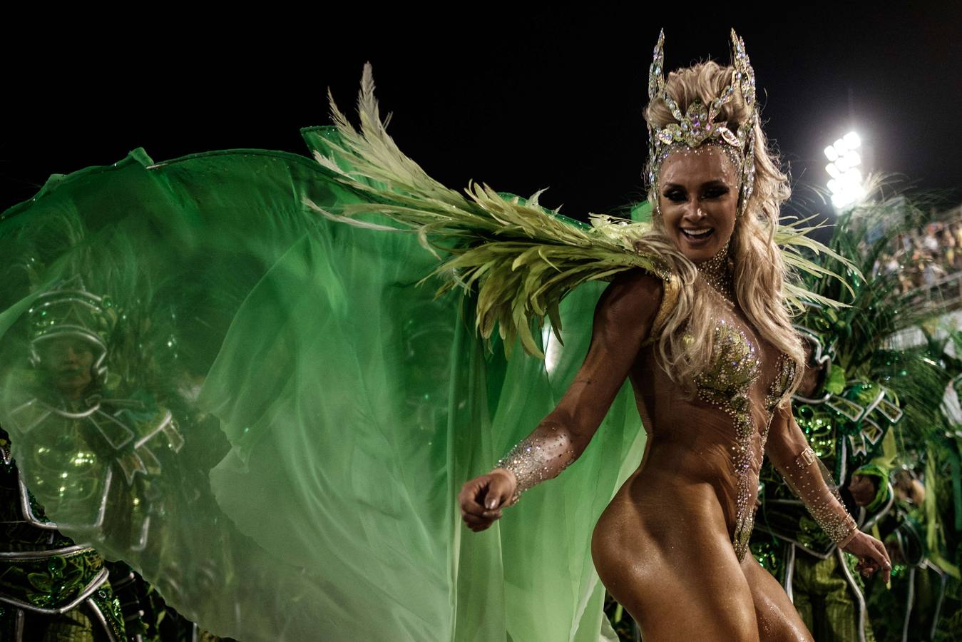 Explosión de colores en el carnaval de Río de Janeiro