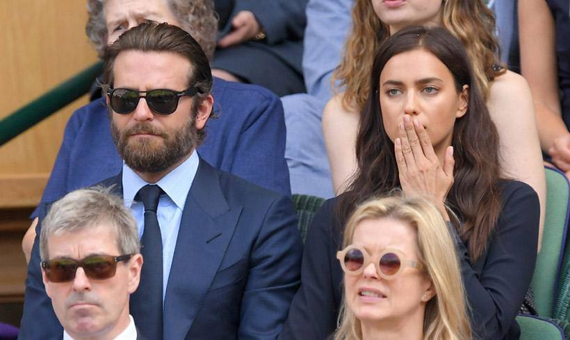 Bradley Cooper e Irina Shayk se pelean en Wimbledon