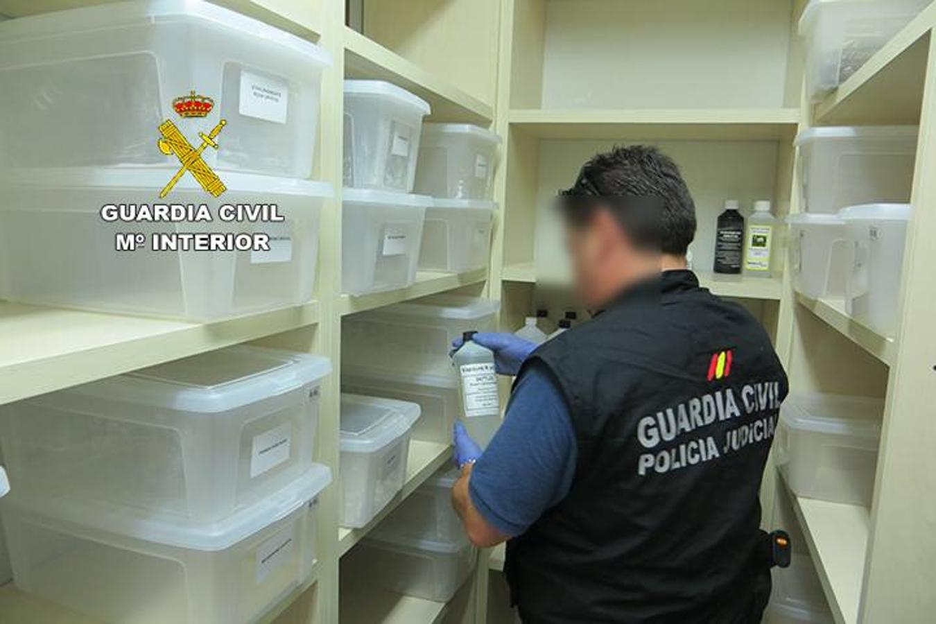 Desmantelado un laboratorio de drogas en Leioa