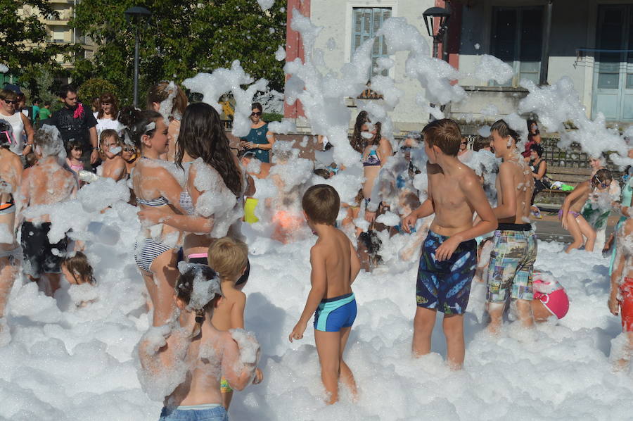 Tenperaturak gora Ibarrako jaien hasieran