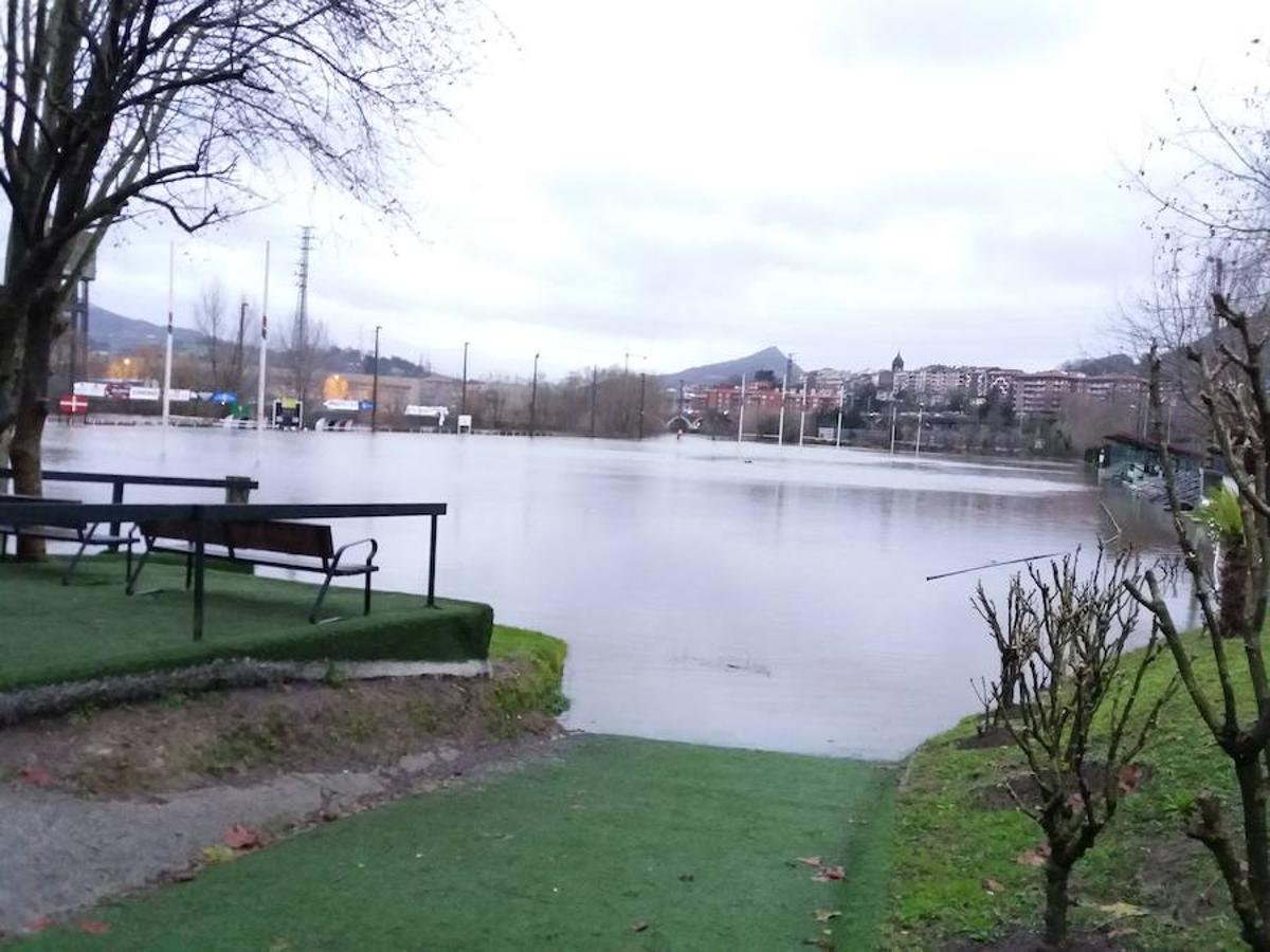 Lluvias intensas en Gipuzkoa