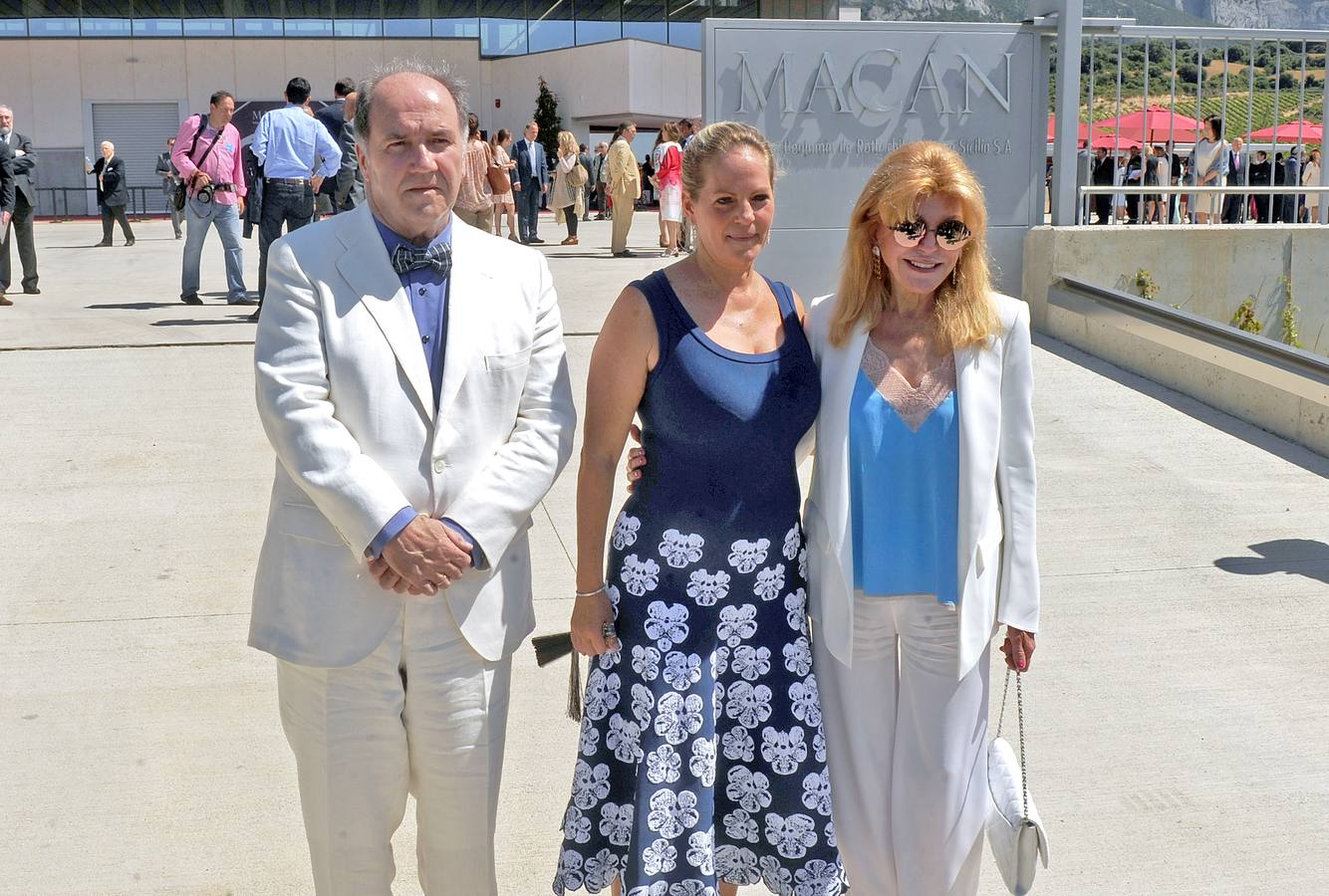 Inaguración de la bodega de Vega Sicilia en Samaniego