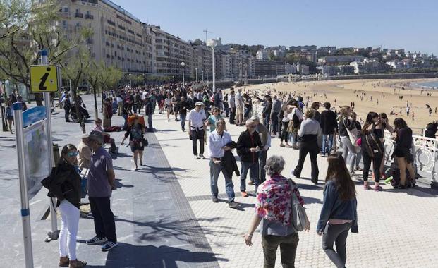 Los vascos no perciben que en Euskadi exista saturación turística