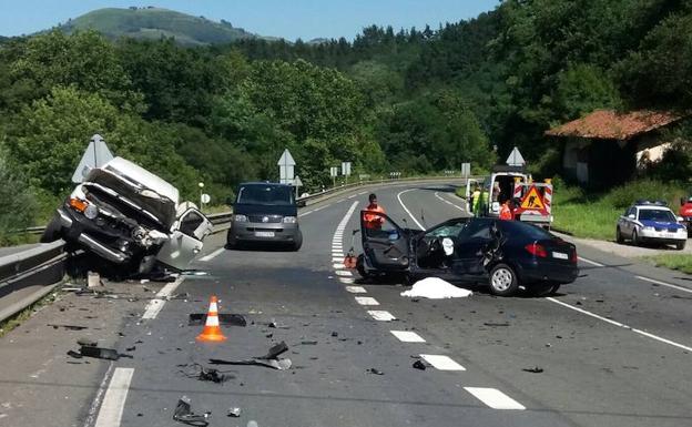 Un vecino de Zumaia fallece en un accidente de tráfico en Zestoa