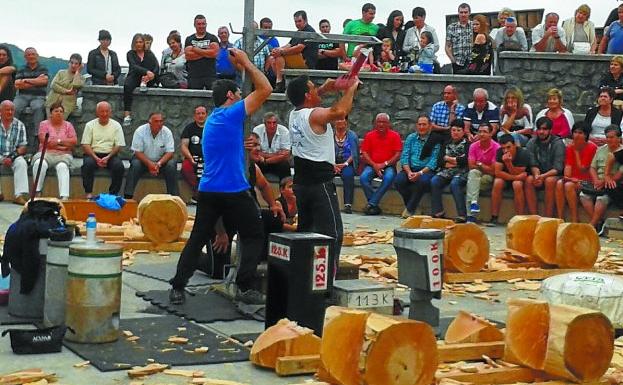 Herri kirolak eta musika izango dira protagonistak gaur Saiatzen
