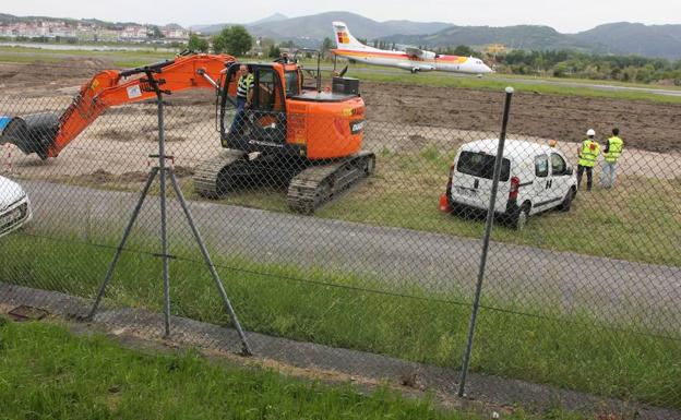 El aeropuerto de Hondarribia aumentan un 5,2% el tráfico de viajeros el primer semestre de 2017