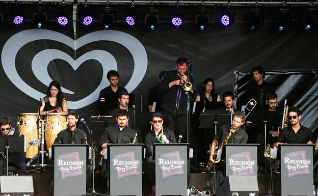 Reunion Big Band, los jóvenes se hacen con el escenario