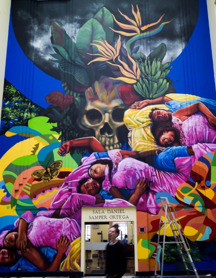 Arte urbano para celebrar medio siglo de 'Cien años de soledad'