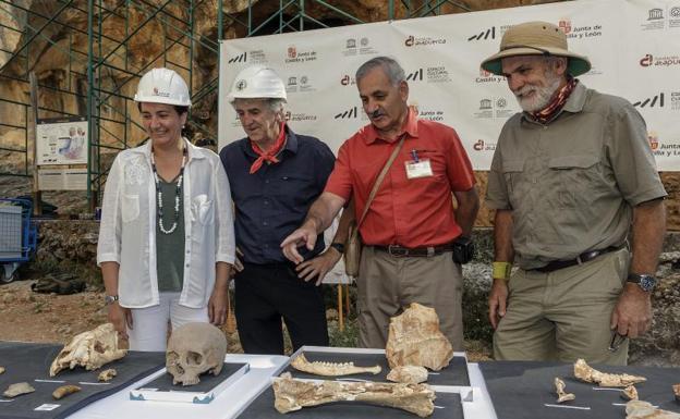 Aparecen restos de neandertales en Atapuerca