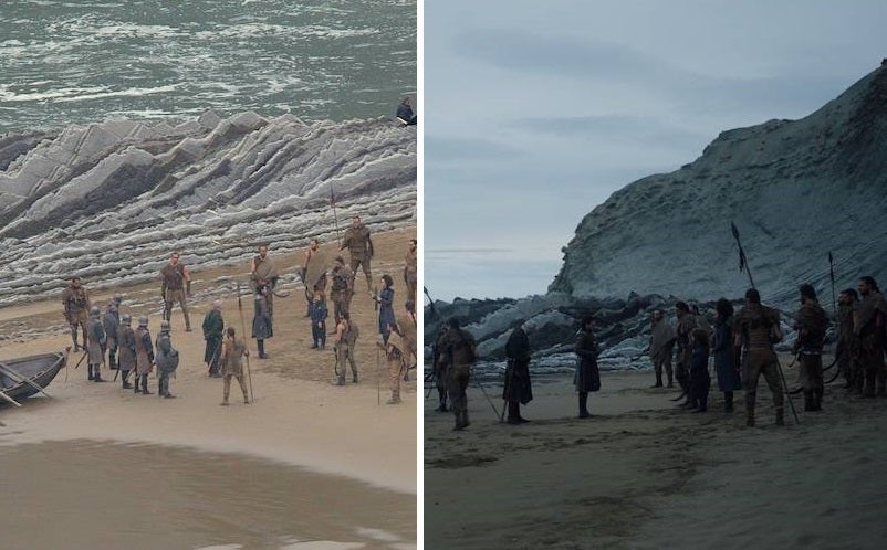 'Juego de Tronos': ve la luz la primera escena que se rodó en Zumaia