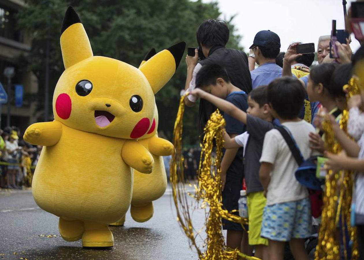 Un ejército 'pikachus' invade Japón