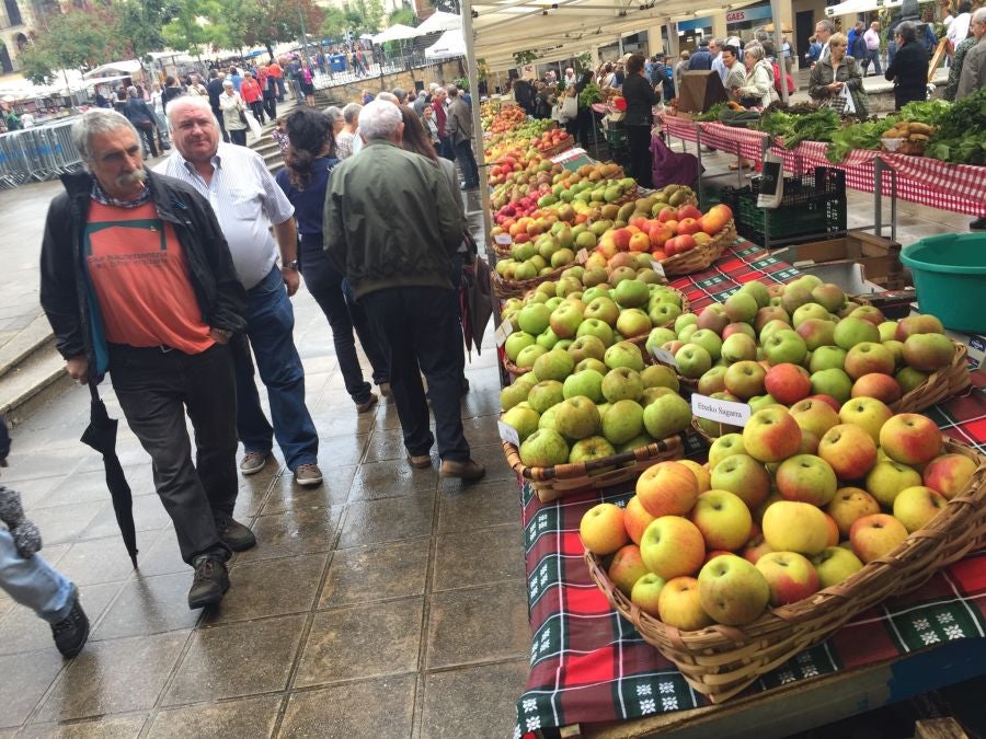 Mercado extraordinario de las Euskal Jaiak de Ordizia