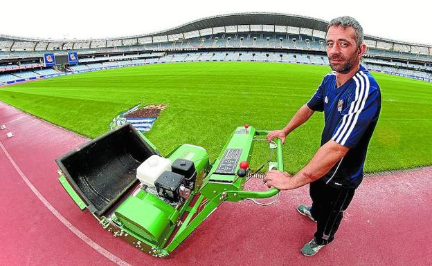 Rubén, de 'sin techo' a cuidar de Anoeta