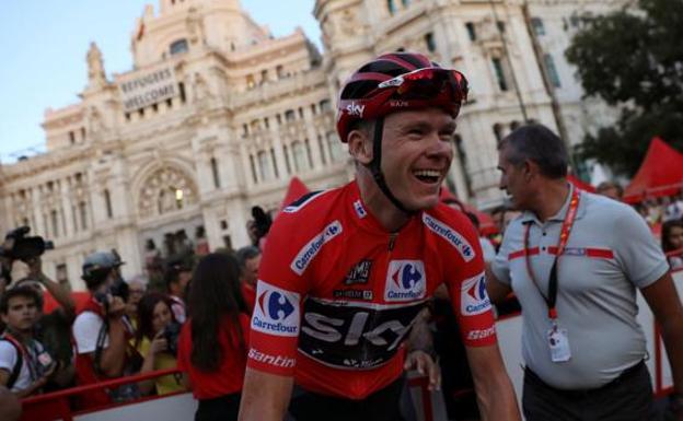 El impactante desnudo de Chris Froome