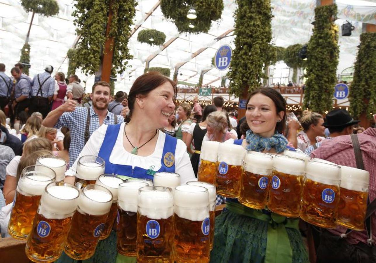 Munich ya celebra el 'Oktoberfest'