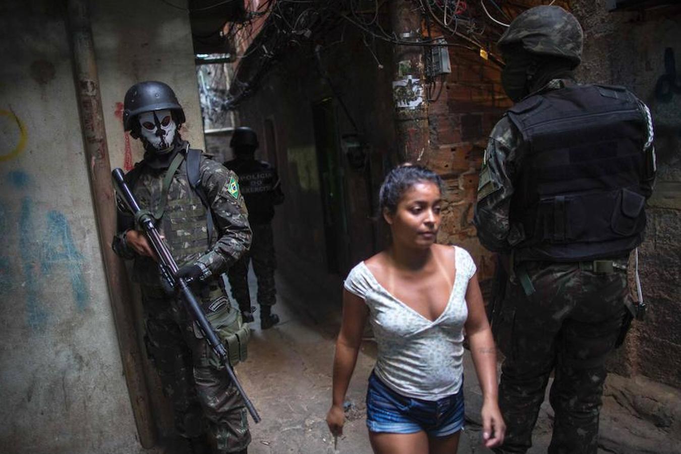 Una zona de guerra en Río de Janeiro