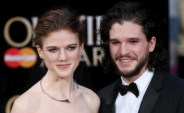 Jon Nieve e Ygritte, prometidos en la vida real