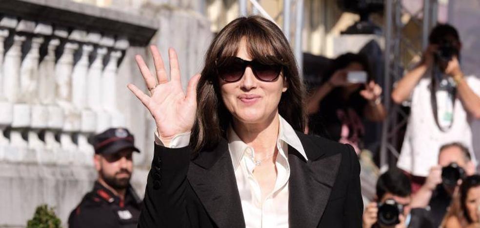 Monica Bellucci repite vestuario en el Zinemaldia