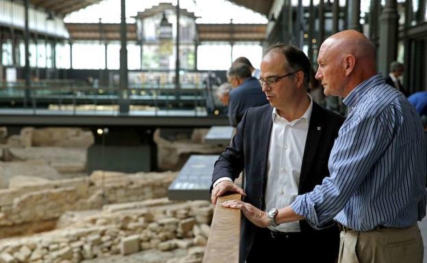 Ibarretxe asegura que «la causa de la libertad catalana es la causa de la libertad vasca»