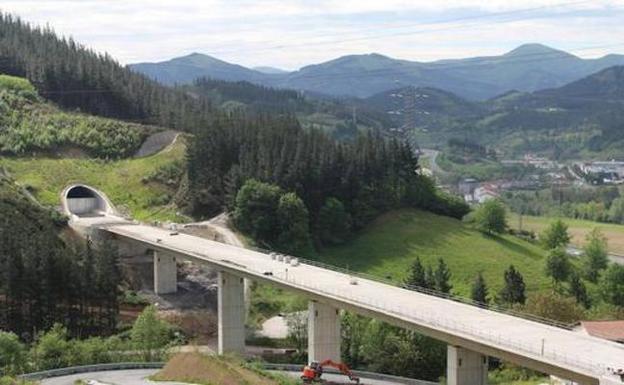 Antzuola-Ezkio este, finalizado otro tramo del TAV en Gipuzkoa