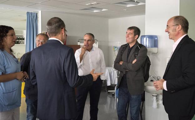 Clavijo, el presidente de la mochila