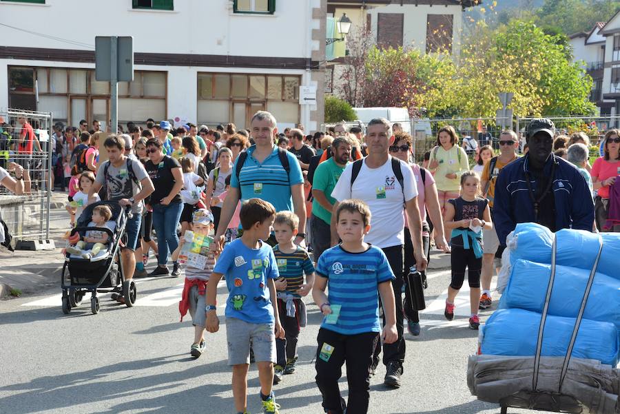 Lesaka se vuelca con el Nafarroa Oinez