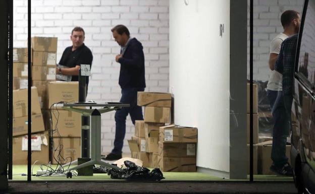 La Guardia Civil recaba documentos en el Centro de Telecomunicaciones de la Generalitat