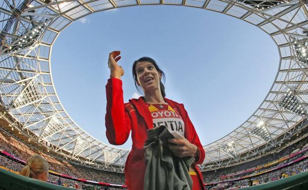 Ruth Beitia: «He sido plenamente feliz»