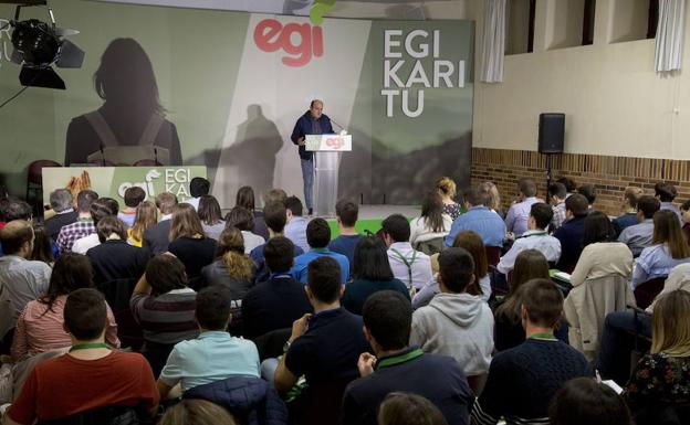 Ortuzar destaca que el PNV es el mejor instrumento para emancipar a Euskadi como nación en Europa
