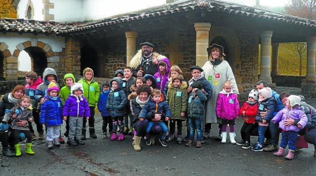El Olentzero solidario del Valle del Hierro
