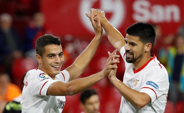El Sevilla le brinda una goleada a Berizzo