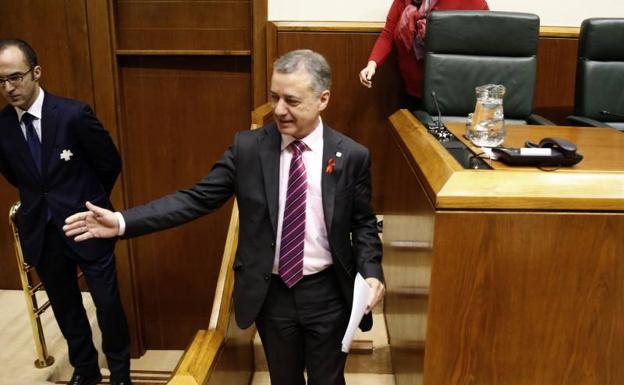 Urkullu defiende que el acuerdo sobre fiscalidad es «amplio y muy positivo»