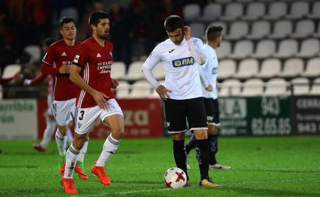 Derrota del Real Unión frente al Mirandés