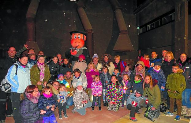 Olentzero, en la lengua de signos