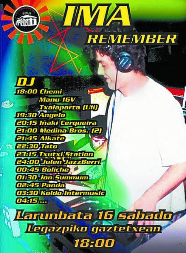 Festival de DJs en homenaje a Imanol Alzibar en el Gaztetxe