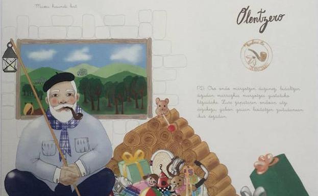 Cuando es el Olentzero el que te escribe la carta