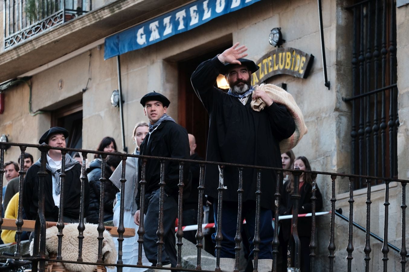 Olentzero llega a Donostia