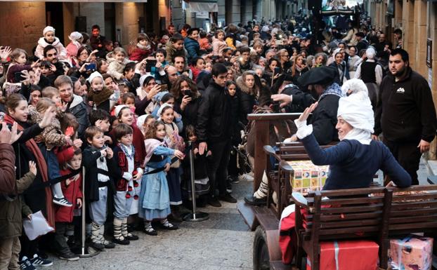 Noche de ilusión con Olentzero