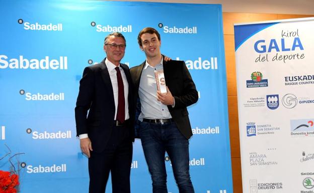 Kauldi Odriozola: «Muy orgulloso por recibir este reconocimiento»