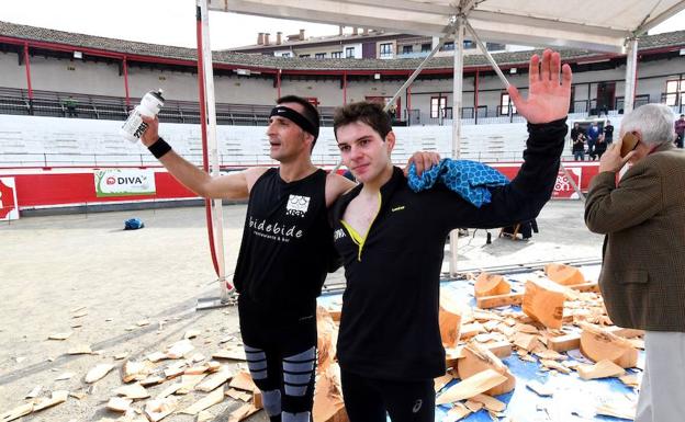 La ventaja de Etxeberria, inalcanzable para Zaldua