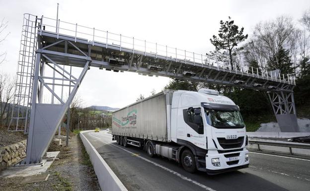 El nuevo peaje para camiones de Gipuzkoa registró 30.000 tránsitos en sus primeras 24 horas