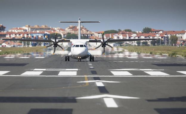 281.859 viajeros, el mejor dato de los últimos cinco años del aeropuerto de Hondarribia
