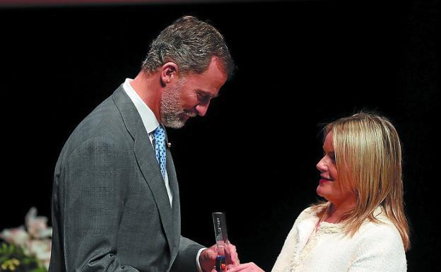 El Rey se compromete a estar «siempre» con los afectados por la violencia