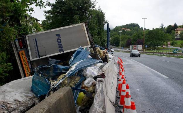 Condenan a 12 años y seis meses de cárcel al camionero 'kamikaze' de Villabona