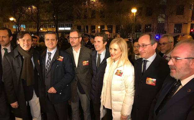 Dirigentes del PP vasco se suman al homenaje a Ordóñez en Madrid