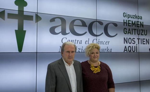 La AECC de Gipuzkoa atendió el pasado año a 988 enfermos de cáncer y familiares, un 30% más que en 2016