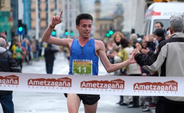 El aragonés Carlos Mayo gana al sprint el cross de la Gimnástica de Ulia