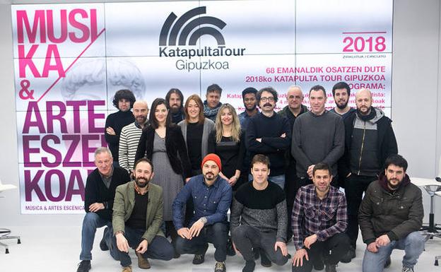 Katapulta Tour Gipuzkoa reunirá a una treintena de artistas en una decena de espacios