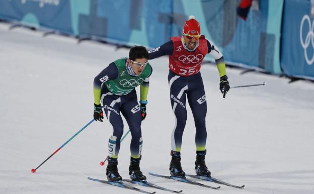 Imanol Rojo y Martí Vigo, decimonovenos en el esprint por equipos